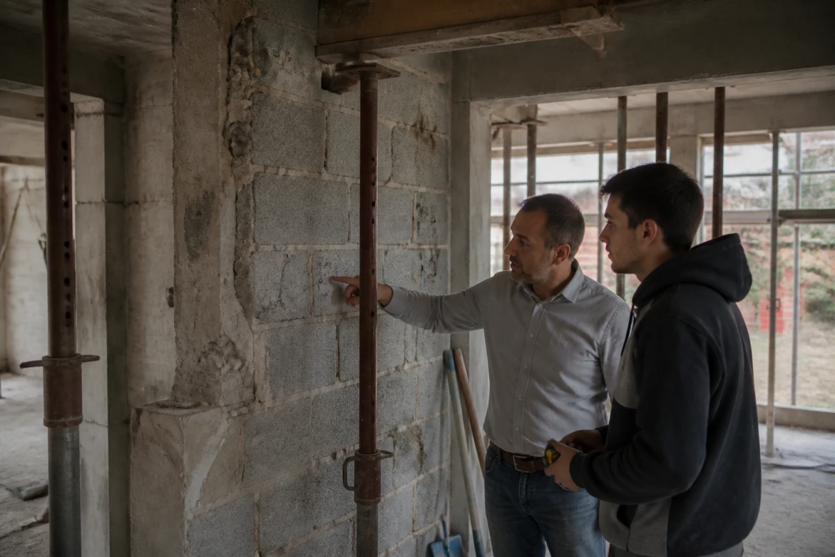 Calcul structure de création d'ouverture dans un mur porteur