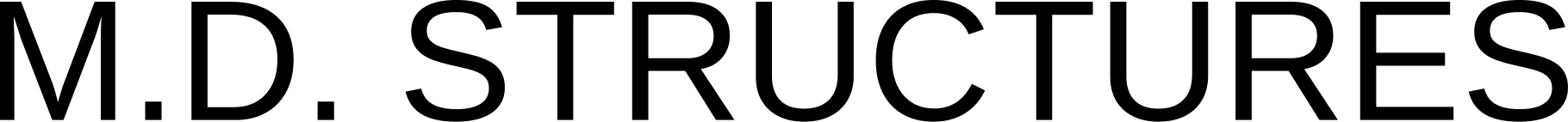M.D. STRUCTURES